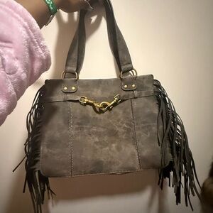 Steve Madden’s “fringe Birkin”